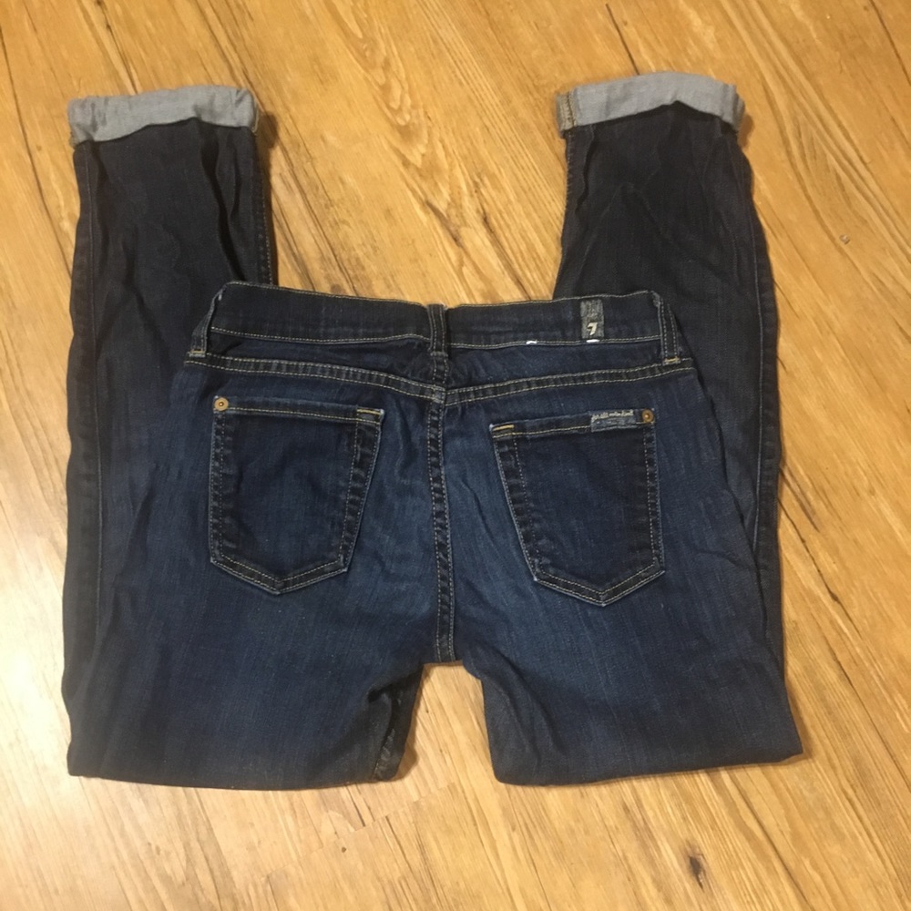7 for all mankind skinny jeans
